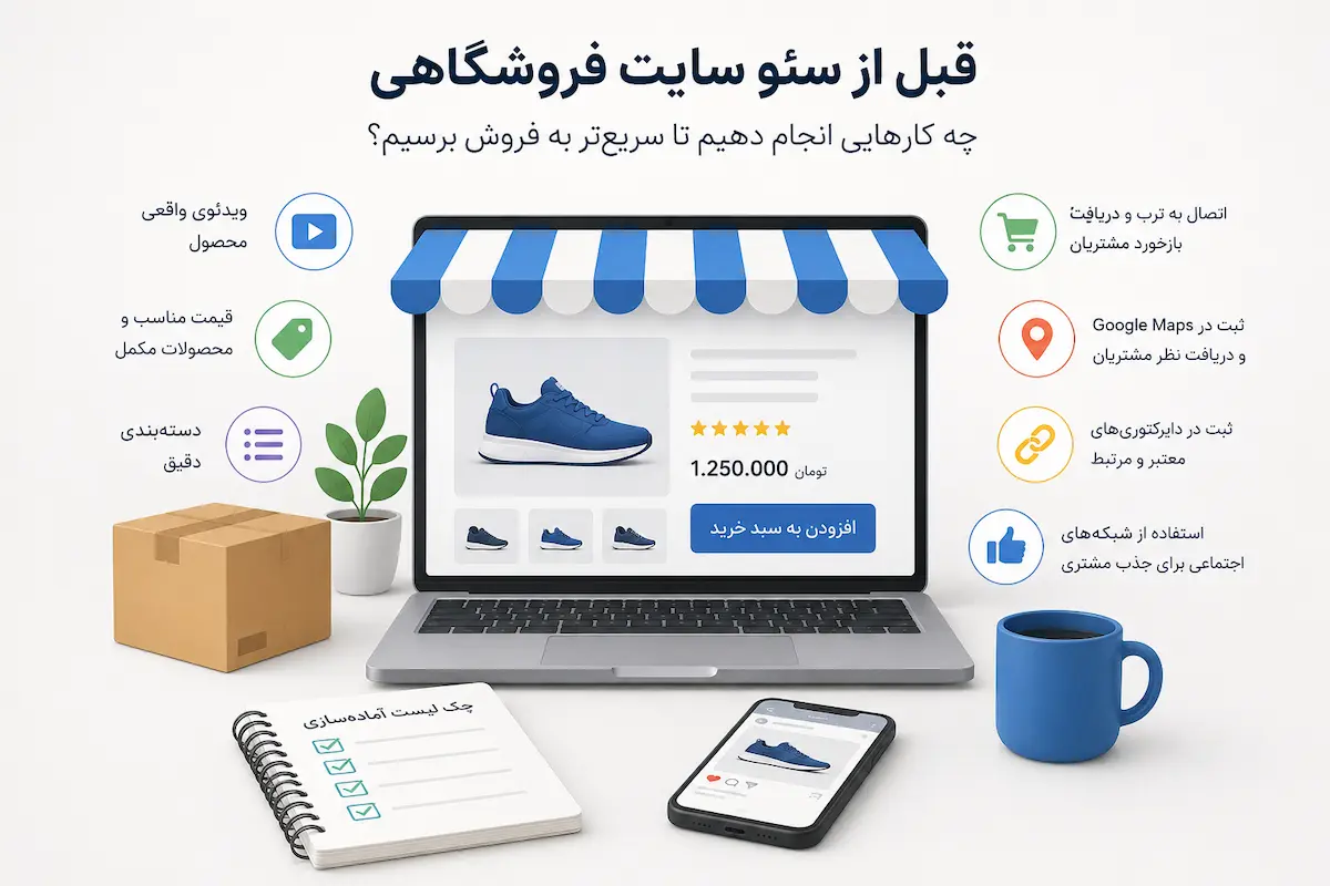 نکات مهم قبل از سئو سایت فروشگاهی